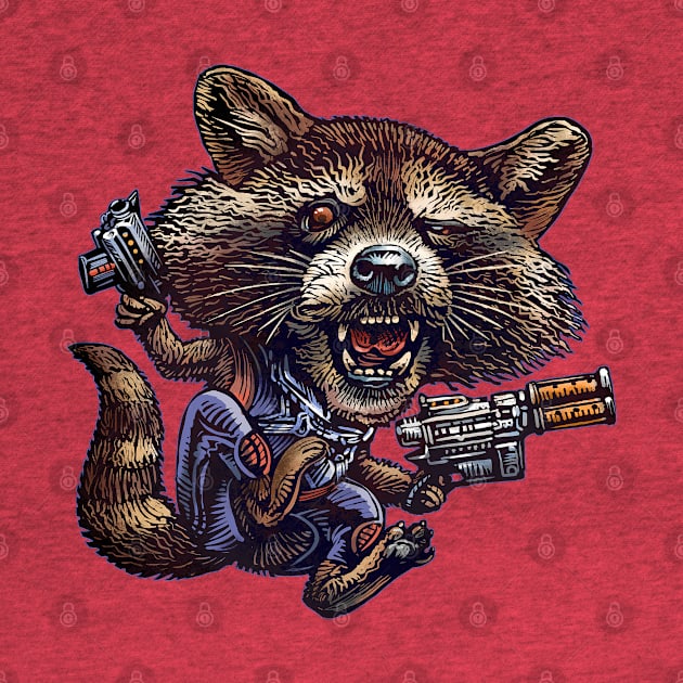 Rocket Attack! by ChetArt